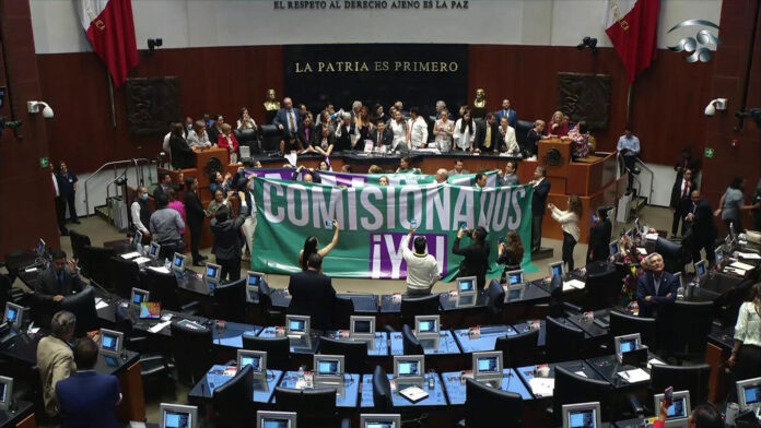 Morena Cambia Sede Del Senado Tras Manifestación El Tecolote Diario