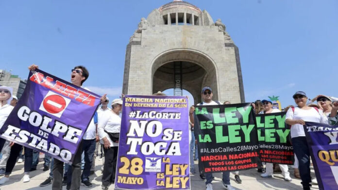 Ciudadano Defienden A La Corte Con Marcha El Tecolote Diario