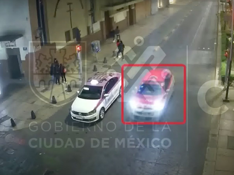 Cámaras De Seguridad Captan Momento En Que Un Taxista Secuestra A Una Joven En La Cuauhtémoc 7551