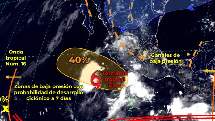 Tormenta Dora Se Forma Frente A Colima El Tecolote Diario