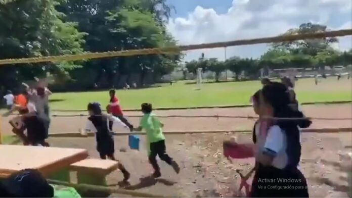 Niños sorprendidos por balacera El Tecolote Diario