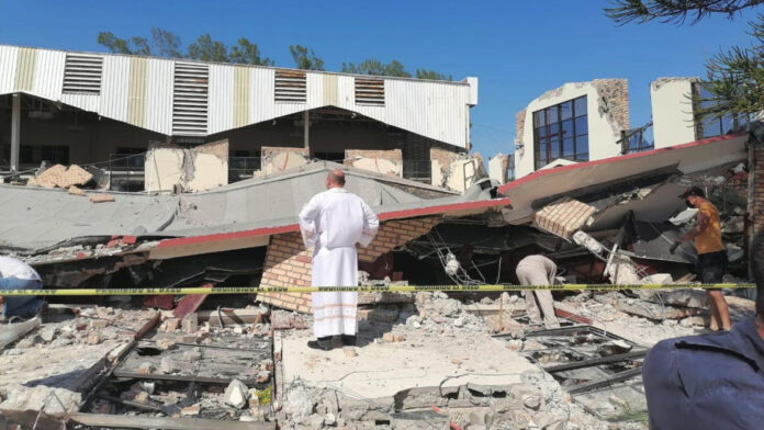 10 muertos tras derrumbre de iglesia en Tamaulipas El Tecolote Diario