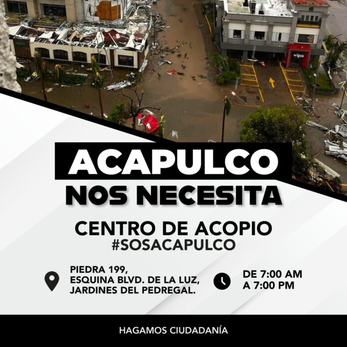 Centro de acopio CDMX El Tecolote Diario