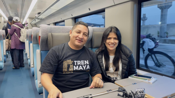  El Tren Maya realiza su primer viaje con pasajeros