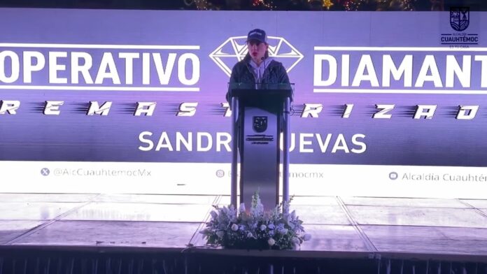 Sandra Cuevas da inicio a su Operativo Diamante Remasterizado, con el que buscará eliminar franeleros e intensificar la revisión de negocios