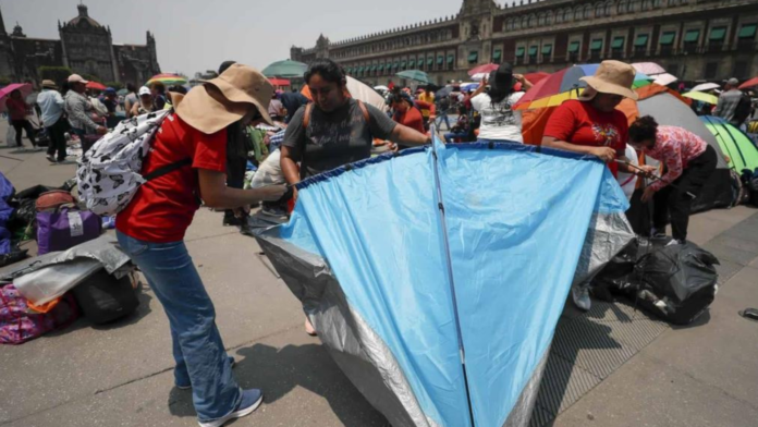 CNTE reubicará el plantón del Zócalo El Tecolote Diario