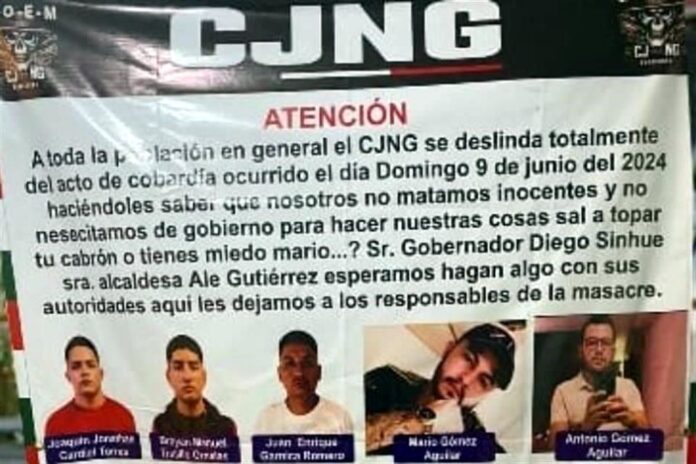 CJNG exhibe a responsables de masacre en León El Tecolote Diario