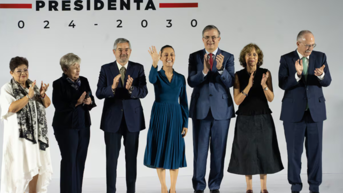 Presentación de gabinete presidencial El Tecolote Diario