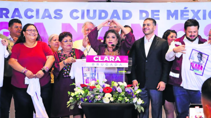 Clara Brugada gana la Jefatura de Gobierno El Tecolote Diario