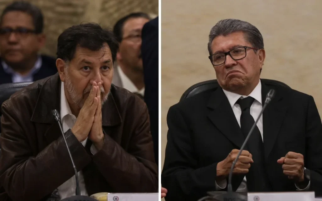 Noroña acusa a Monreal de abandonar el primer foro sobre la reforma al Poder Judicial, sin escuchar a los ministros de la SCJN