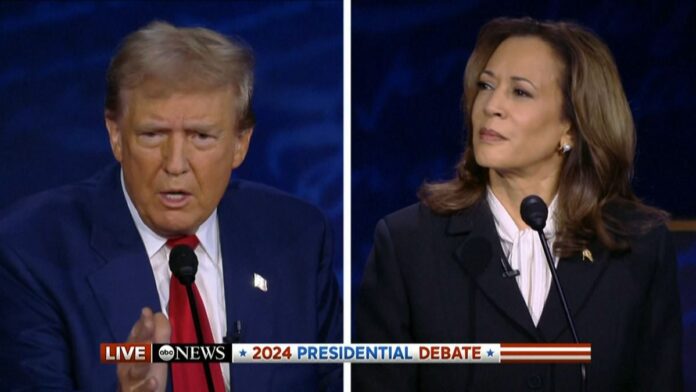 Debate presidencial Kamala Harris y Donald Trump El Tecolote Diario